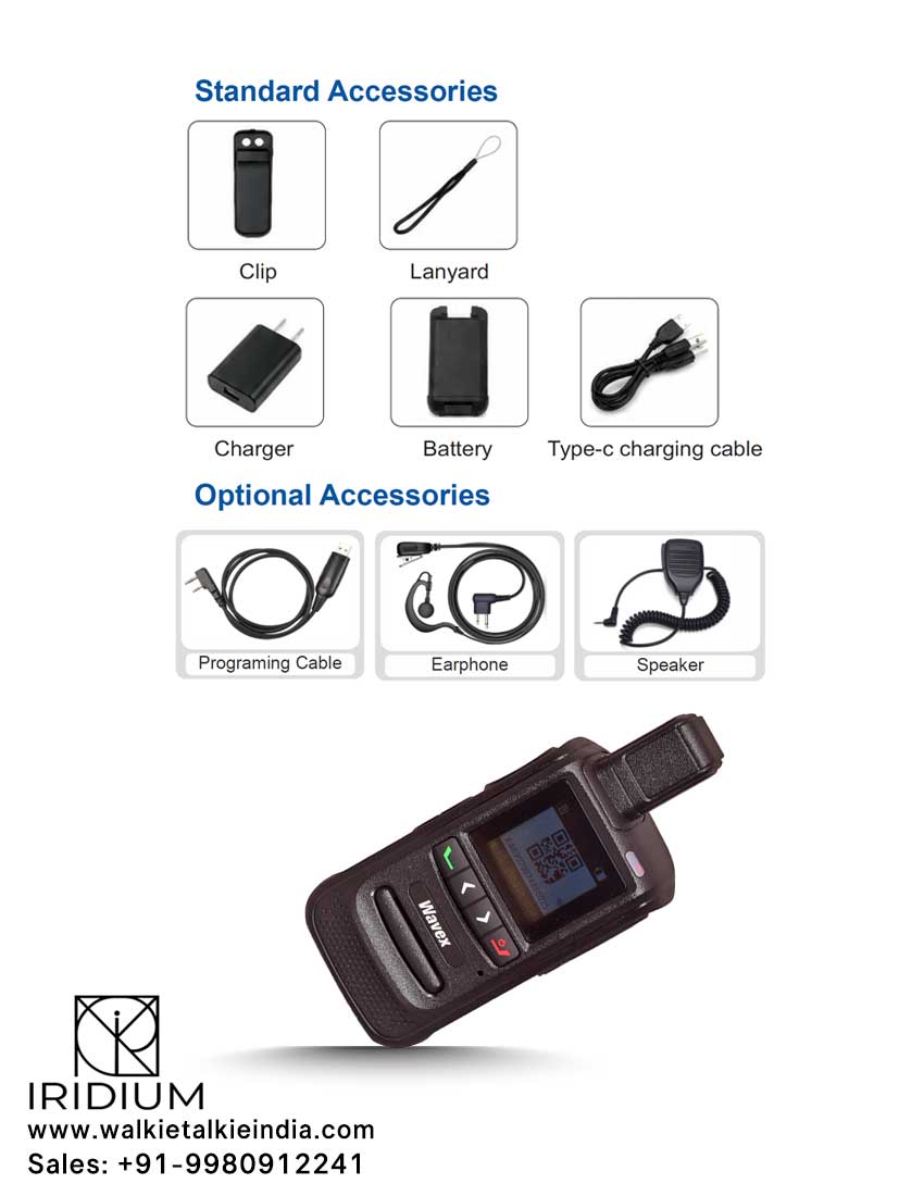 POC100 Wavex License Free Walkie Talkie Dealer Distributor Bengalore Wavex Walkie Talkie Suppliers in Bengaluru Mysore Mangalore Channai